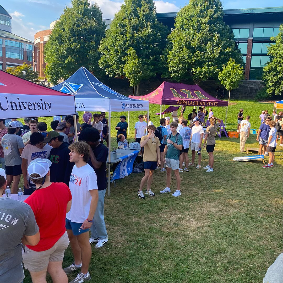 Fraternities on Sanford Mall Fraternities on Sanford Mall